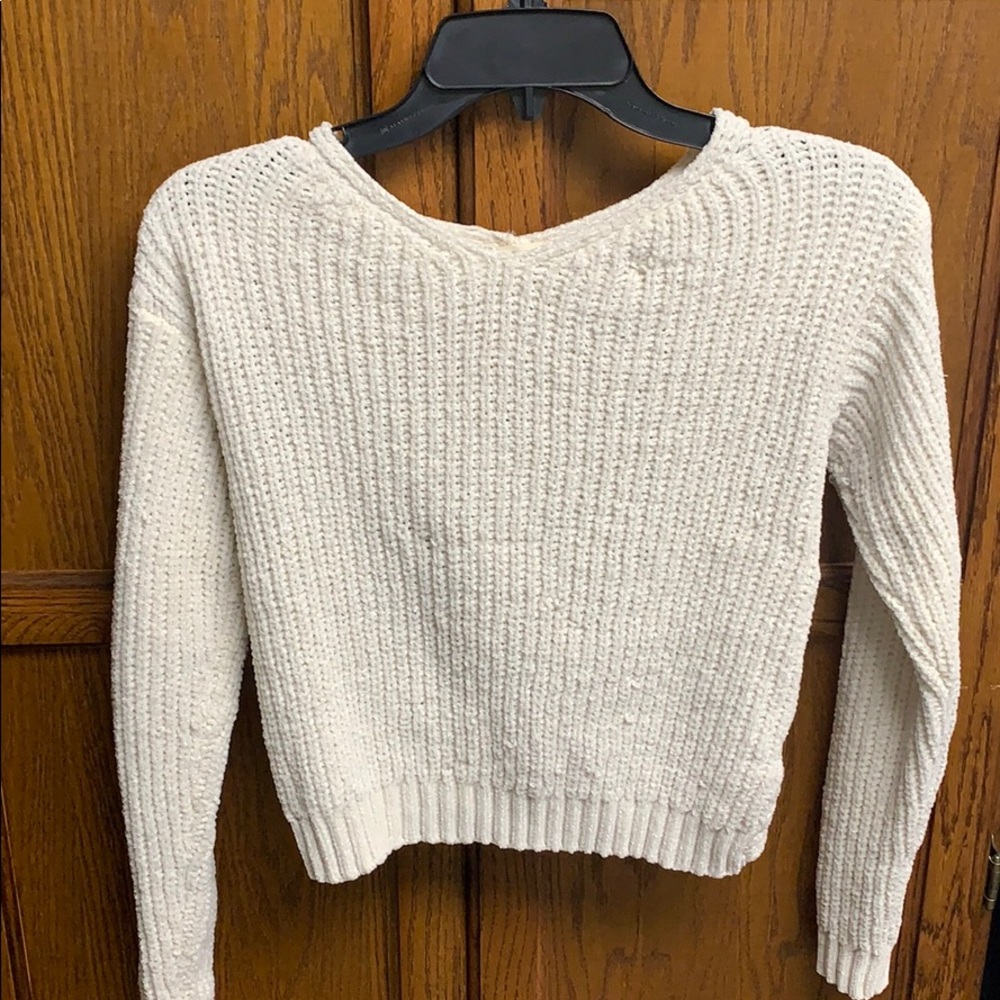 SO COMFY!! Cream Sweater!!